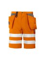 Projob korte werkbroek 6503 oranje